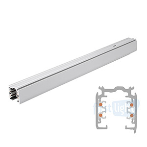 Nordic Global Pro 3 Phasen Aufbauschiene aluminium